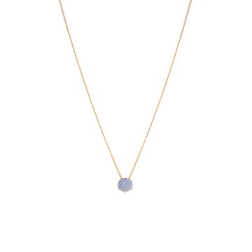 Jolie necklace with sphere with microdiamonds