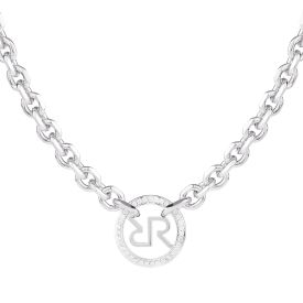 Icon chocker necklace with zircons Rebecca logo